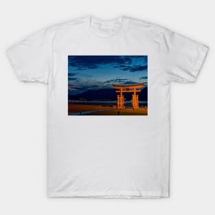 Tori of Itsukushima Shrine on Miyajima Island T-Shirt